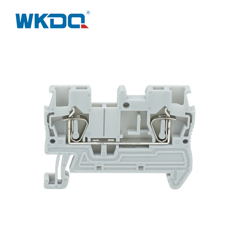 Пружинная клеммная колодка из огнестойкого нейлона PA66 16 AWG