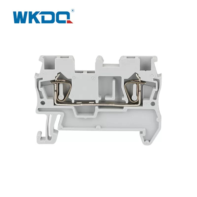 16 AWG Огнестойкая нейлоновая пружинная клеммная колодка PA66