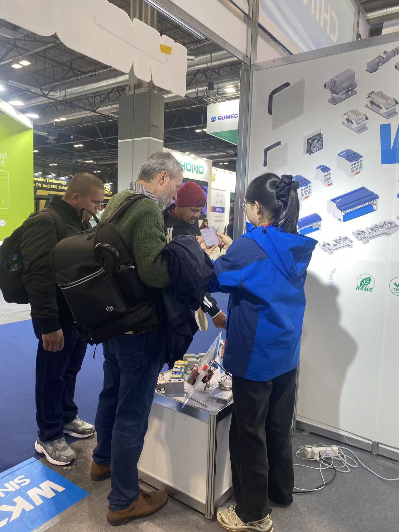WONKE ELECTRIC произвела сильное впечатление на клеммных колодках MATELEC 2025!!