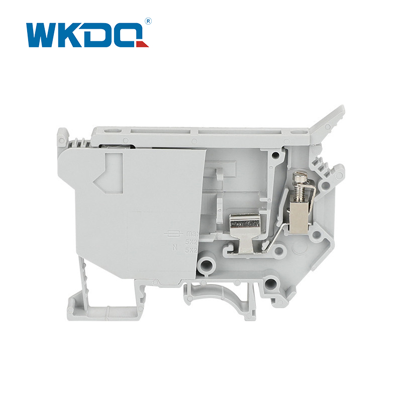 Латунный винт металла ДЖУК 5-ХЕСИЛЭД в терминальной колодке, изолированной терминальной колодке