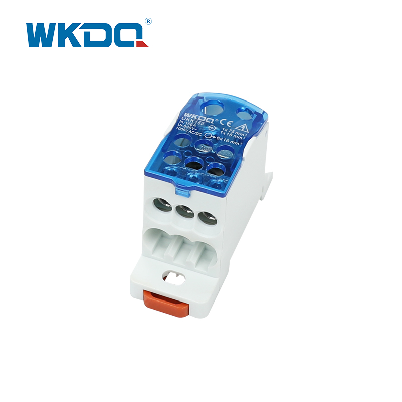 Распределительная коробка UKK 160A Распределитель силового блока с прозрачной крышкой